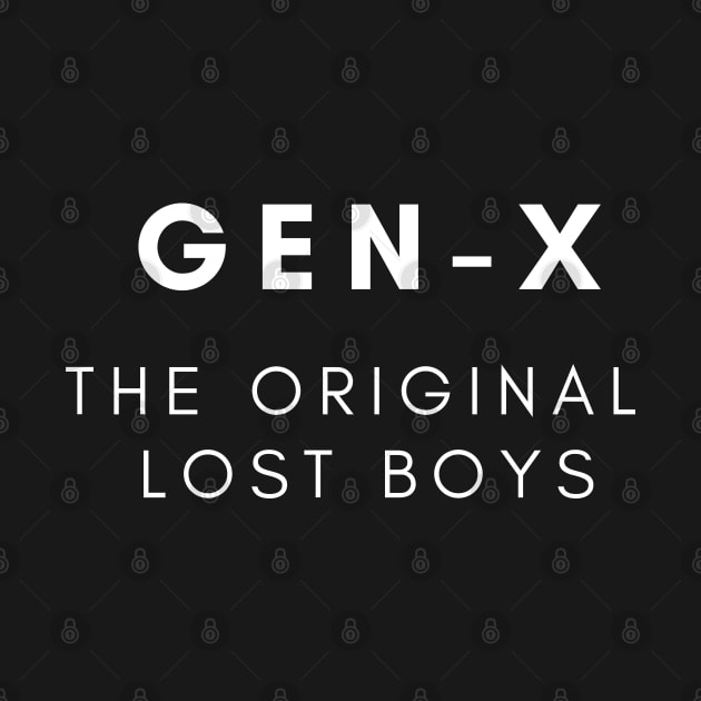 GEN-X THE ORIGINAL LOST BOYS by EmoteYourself