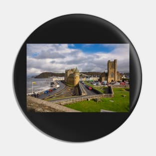 Aberystwyth from Aberystwyth Castle, Ceredigion, Wales Pin