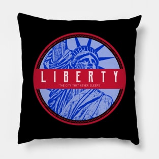 New York City Liberty Pillow