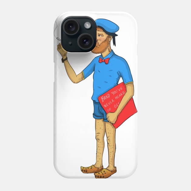 Hipster Donald Duck Phone Case by idrawcartoons