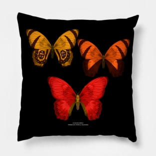 Butterflies Insect Lover's Entomophile Novelty Gift Pillow