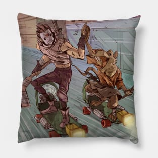 TMNT Casey and Splinter Pillow