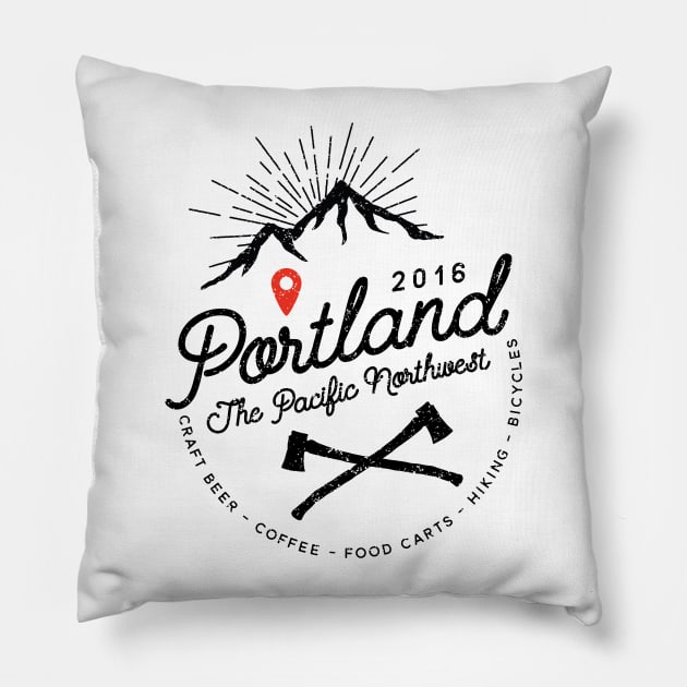 Portland Pillow by jkim31