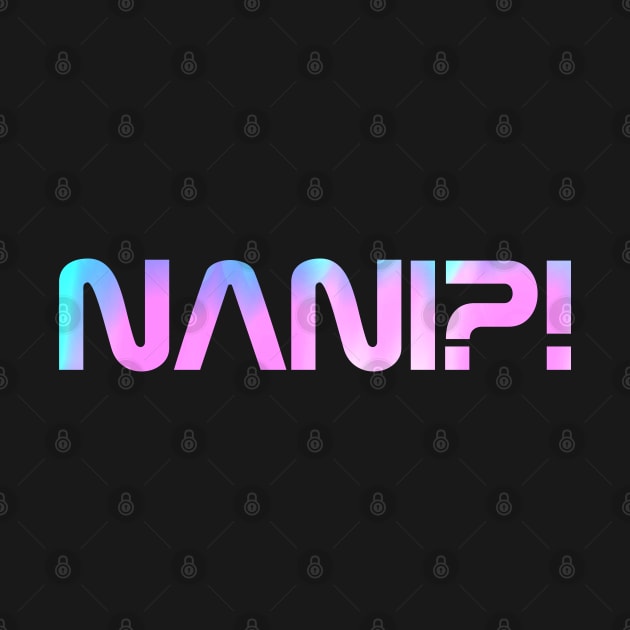 NANI?! Blue & Pink NASA Inspired Logo! by Lazy Phoenix