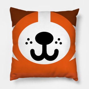 Red Panda Mask Pillow