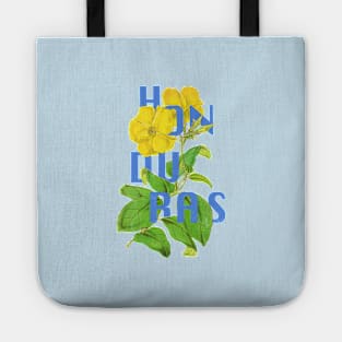 Honduras Floral Typography Tote