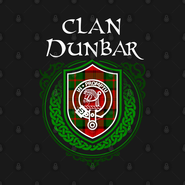 Discover Clan Dunbar Surname Scottish Clan Tartan Crest Badge - Scottish Clan - T-Shirt