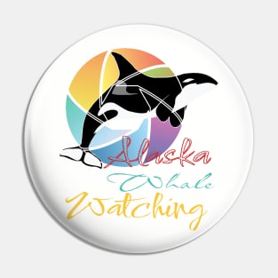 Alaska Whale Watching humpback beluga orca killer whales Pin