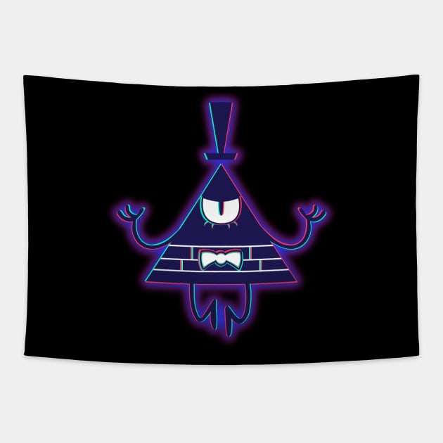 Bill Cipher Tapestry by Juka