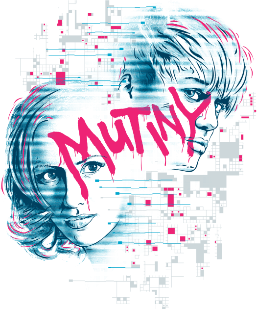 Mutiny Kids T-Shirt by djkopet