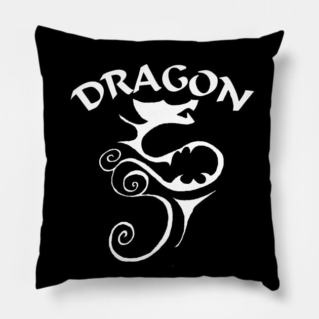 Dragon Pillow by dodgerfl