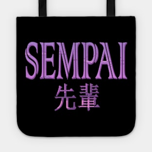 Sempai Anime Shirt Tote