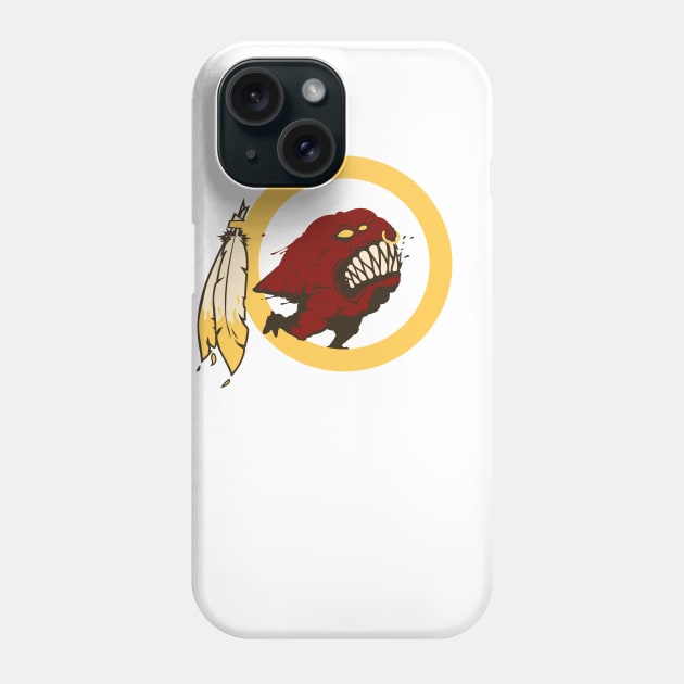 Red Squigts Phone Case by KarlderTolle