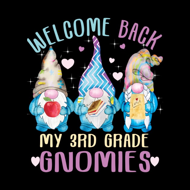 Welcome Back my 3rd grade gnomies..Back to school cute Gift by DODG99