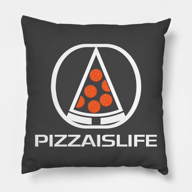 Pizzaislife Auto Slice Pillow by PizzaIsLife