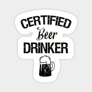 Certifield beer drinker beer lover gifts Magnet