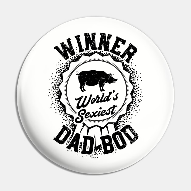 Winner Worlds Sexiest Dad Bod Pin by atomguy