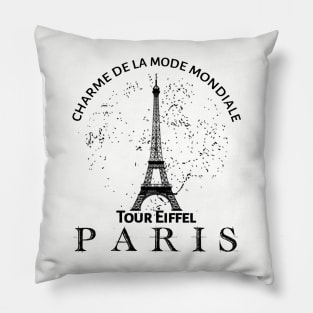 Eifel Tower Paris Pillow