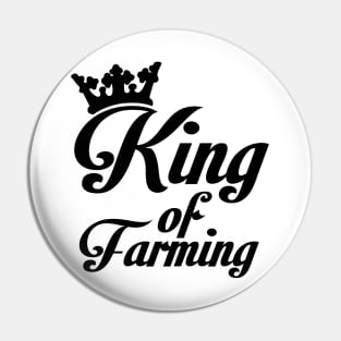 King of Farming Pin