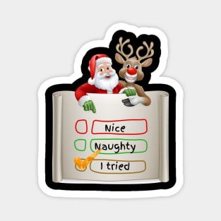 Christmas Quiz Magnet