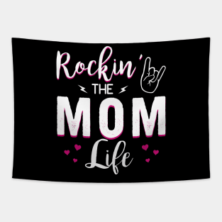 Rockin The Mom Life Tapestry