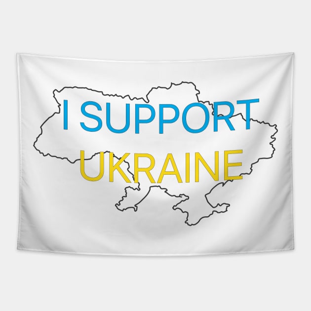 I support Ukraine Tapestry by TanyaHoma