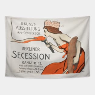 Berliner Secession art show poster Tapestry