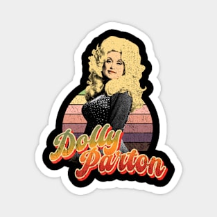 Dolly Parton Retro Magnet