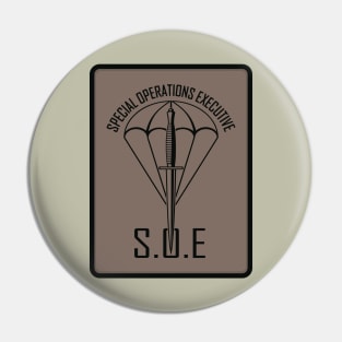 S.O.E. Special Operations Executive Pin