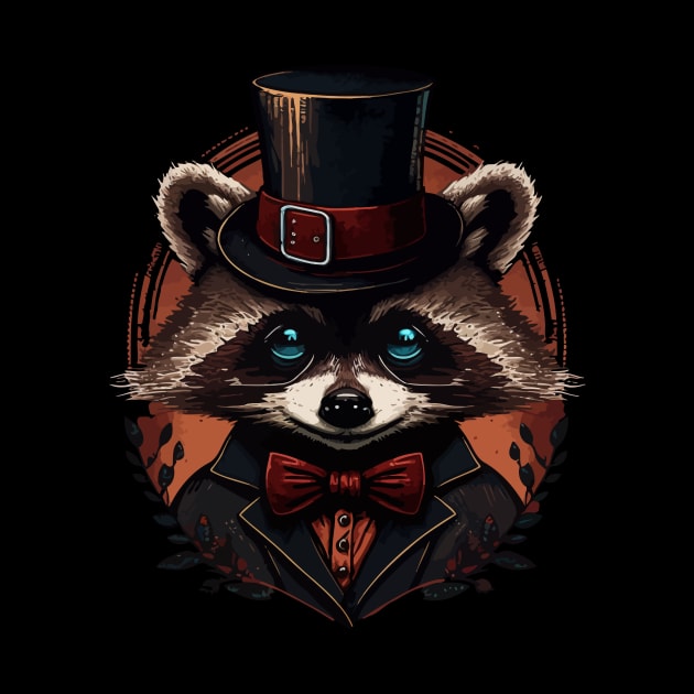Raccoon Top Hat by K3rst