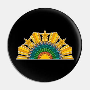 The Sun, The Stars and Culture Pin