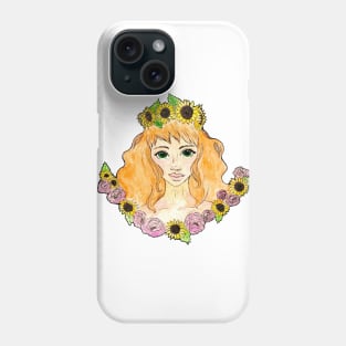 Seasonal flower girls- Summer Phone Case