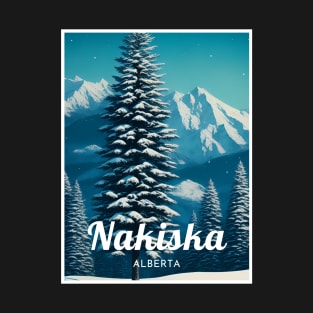 Nakiska Alberta Canada ski T-Shirt