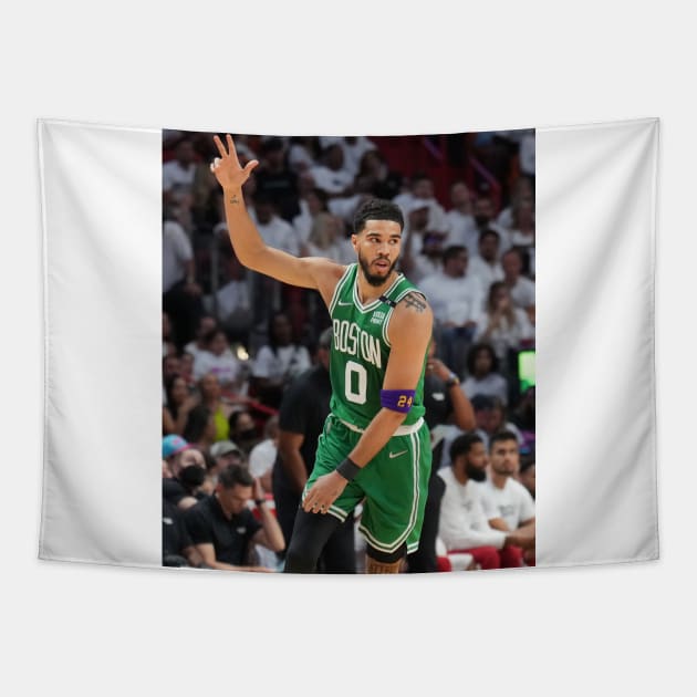 Tatum Game 7 Kobe Tapestry by GrizzlyPeakApparel