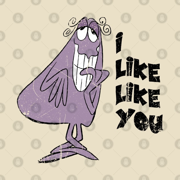 I "LIKE" like you Vintage Style - Distressed by offsetvinylfilm