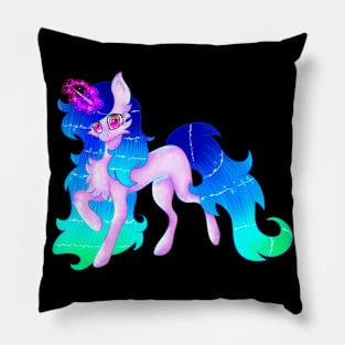 Pony Art Pillow