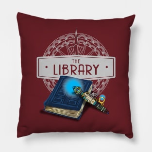 THE LIBRARY SMALLER VERSION Pillow