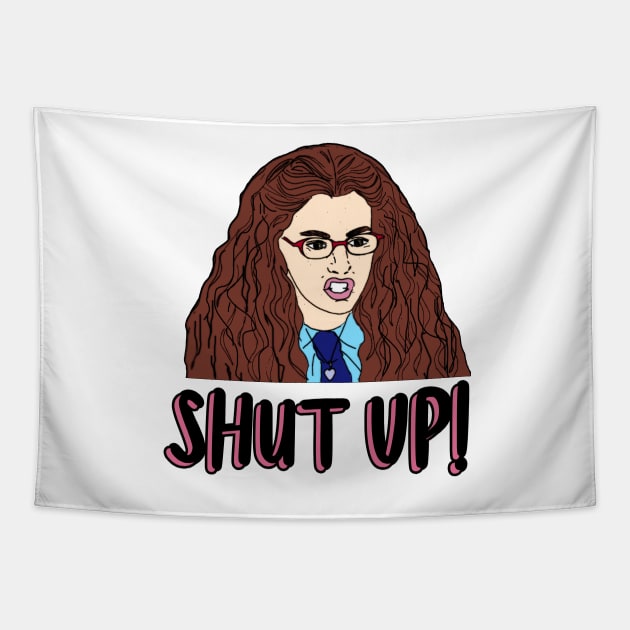 The Princess Diaries Mia Thermopolis Shut Up Tapestry by baranskini