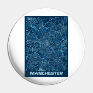 Manchester - United Kingdom Peace City Map Pin