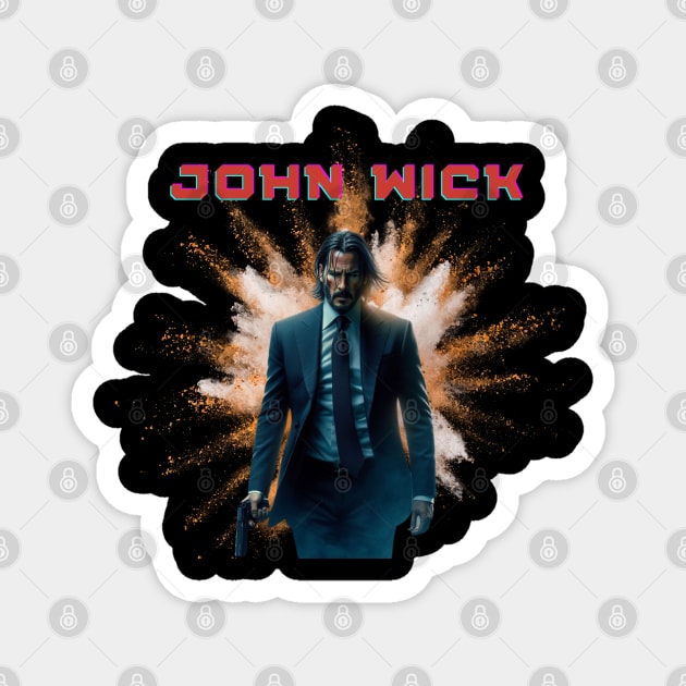 John Wick Magnet by Umairah92