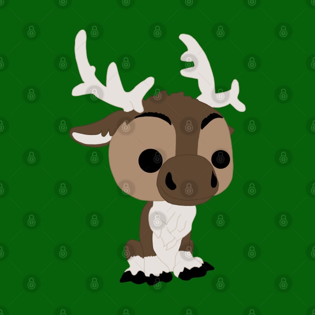 Adorable Reindeer by Kristal Stittle