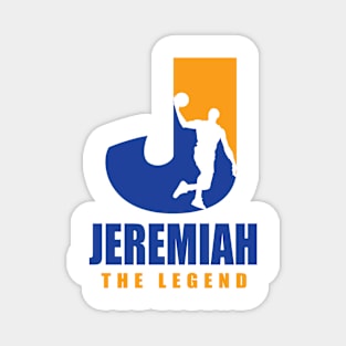 Jeremiah Custom Player Basketball Your Name The Legend Magnet