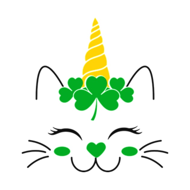 St Patricks Day Cat by Davidsmith