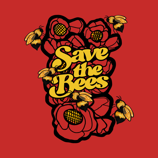 Save the Bees by bubbsnugg