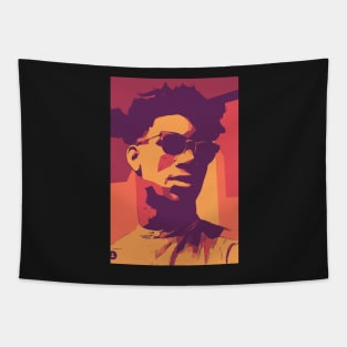 Jimmy Butler Geometric Art Tapestry