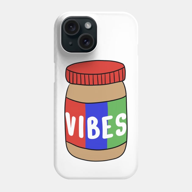 Peanut Vibes Phone Case by Satic