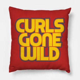 Curls Gone Wild Pillow