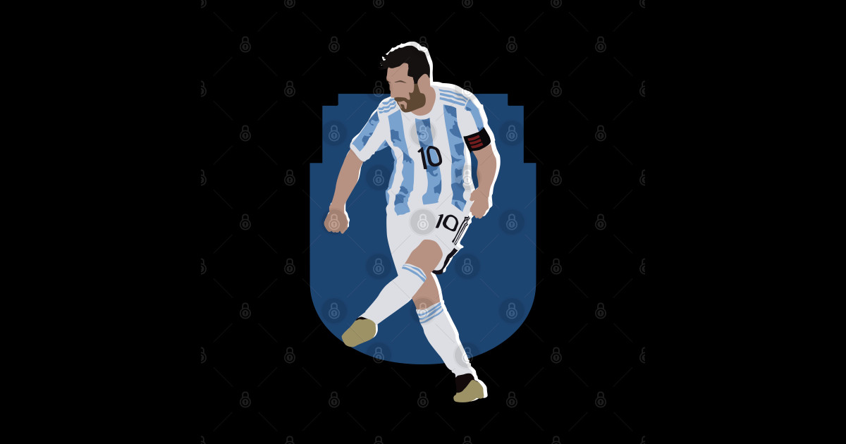 Lionel Messi Argentina Captain Copa America Lionel Messi Posters And Art Prints Teepublic