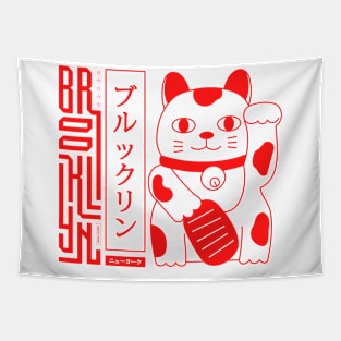 Brooklyn Maneki Neko Tapestry