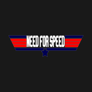 "Need for Speed" 80's action movie design T-Shirt